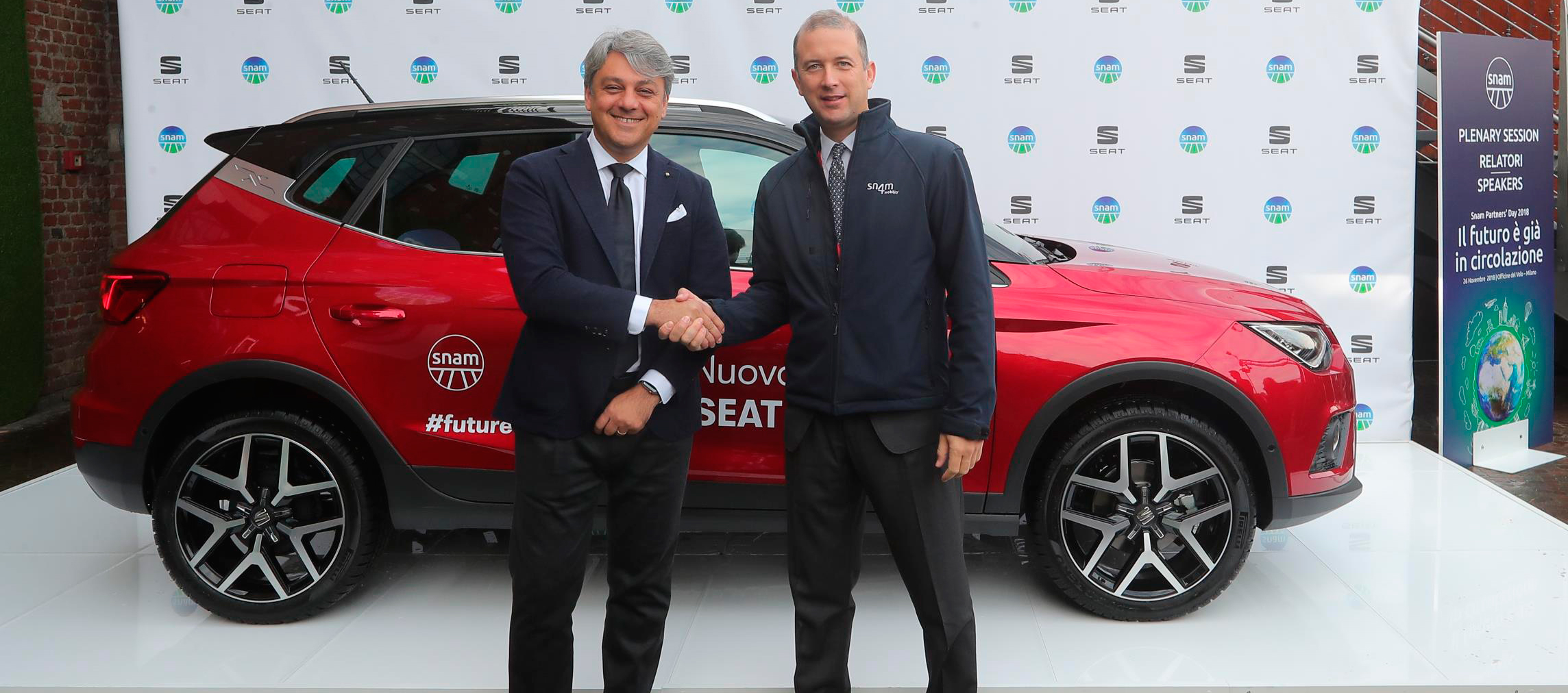 SEAT y Snam firman para promover el uso del GNC