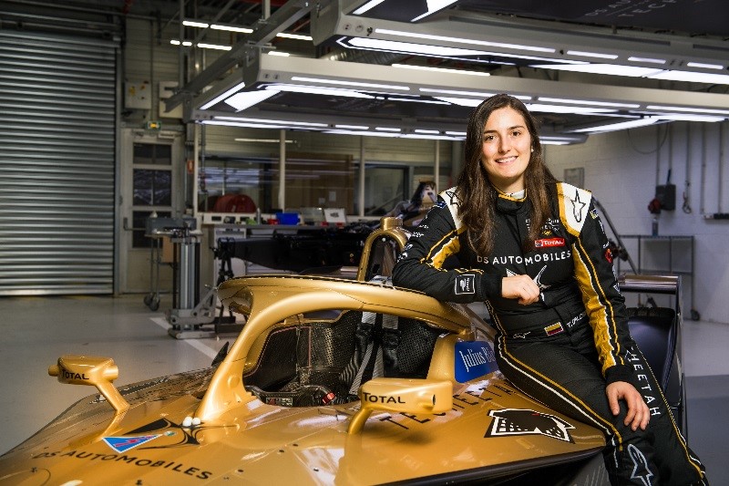 Tatiana Calderón pilotará el DS E-TENSE FE19 en el test de Ad Diriyah