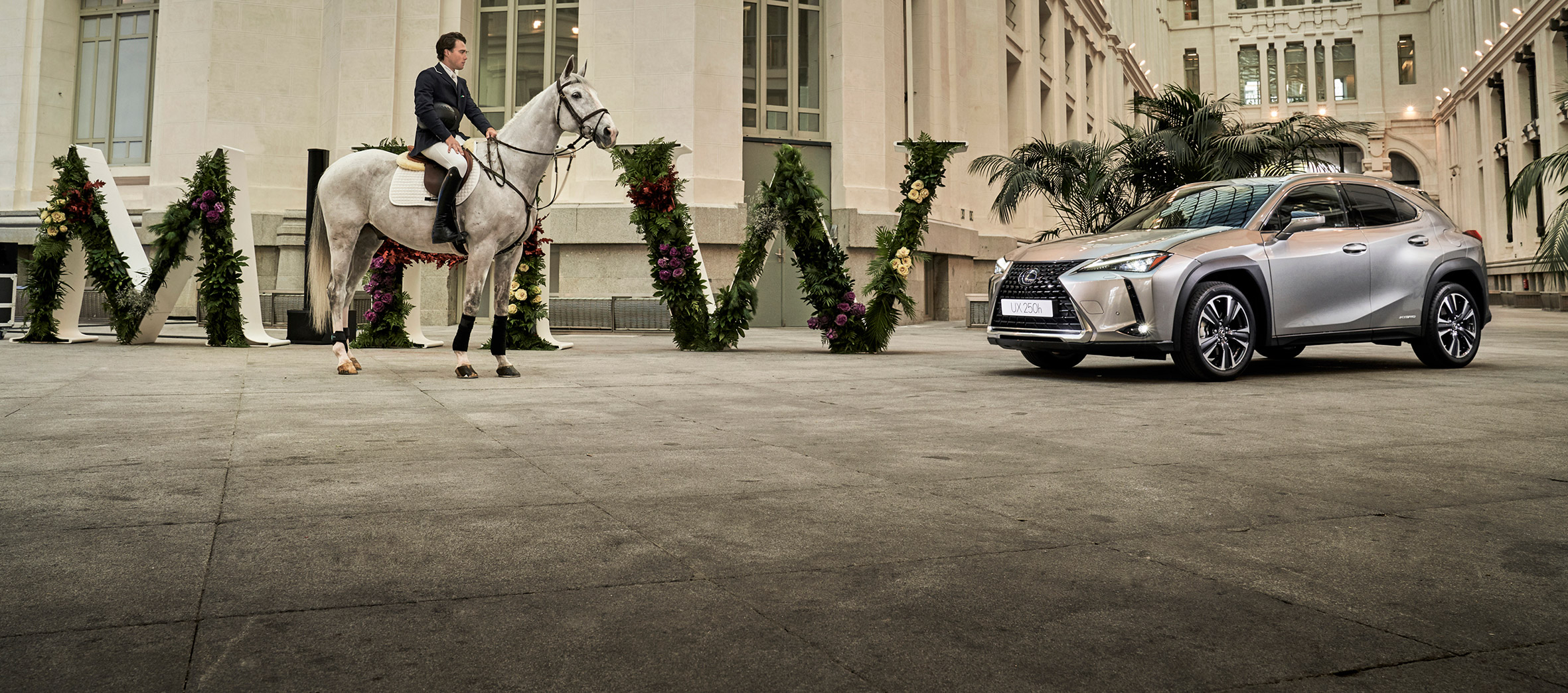 Lexus UX 250h en el IFEMA Madrid Horse Week