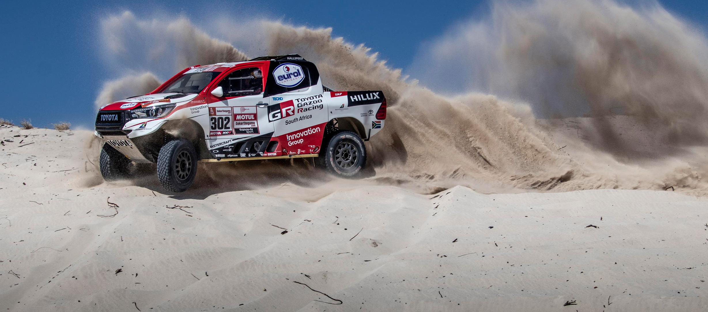 3 Toyota Hilux van a participar en el Rally Dakar 2019