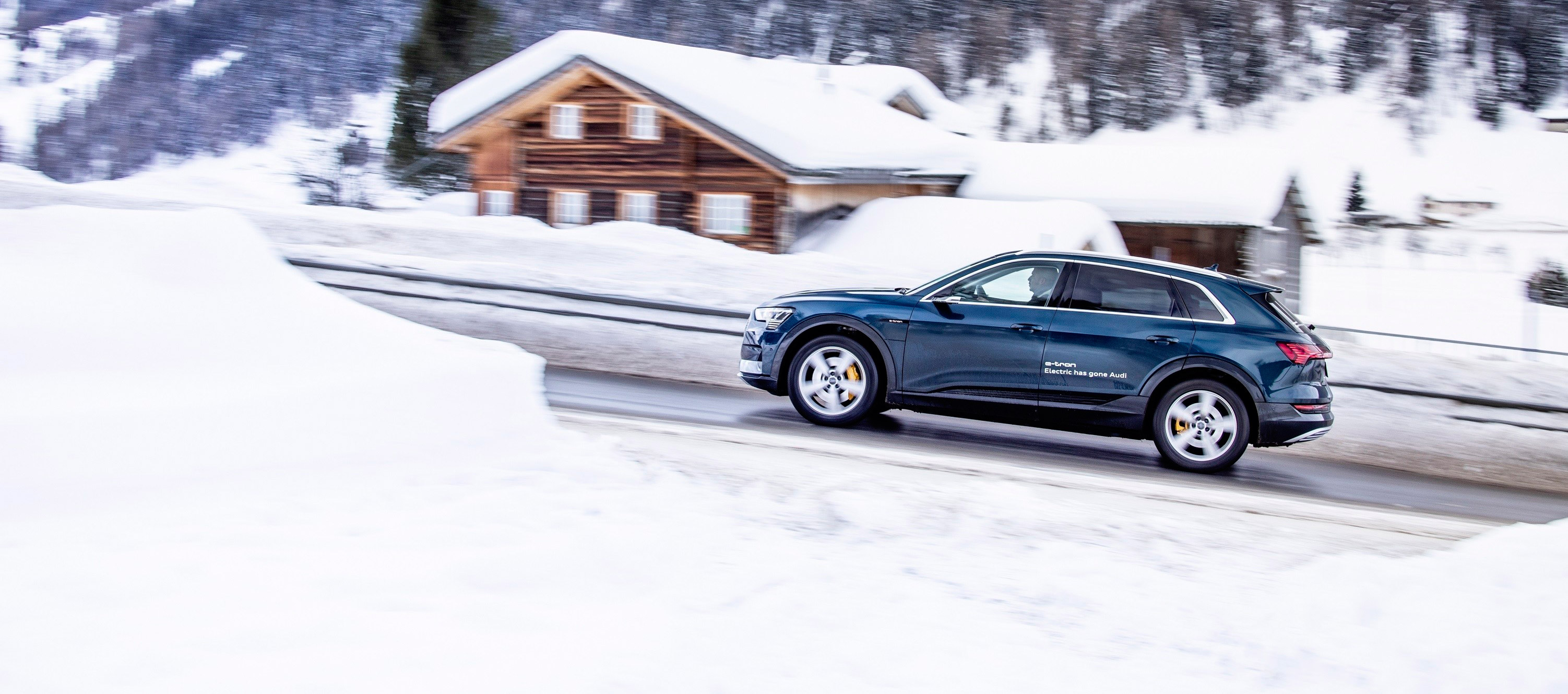 AUDI electrifica el Foro Mundial en Davos