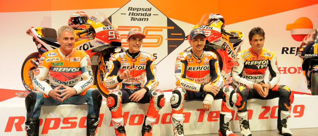 Presentación oficial del Equipo Honda Repsol para el Mundial MotoGP 2019