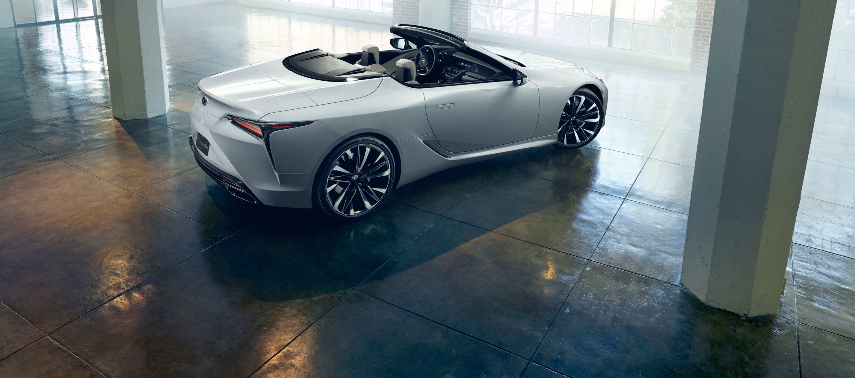 Lexus LC descapotable Concept asombra en el Salón de Detroit 2019