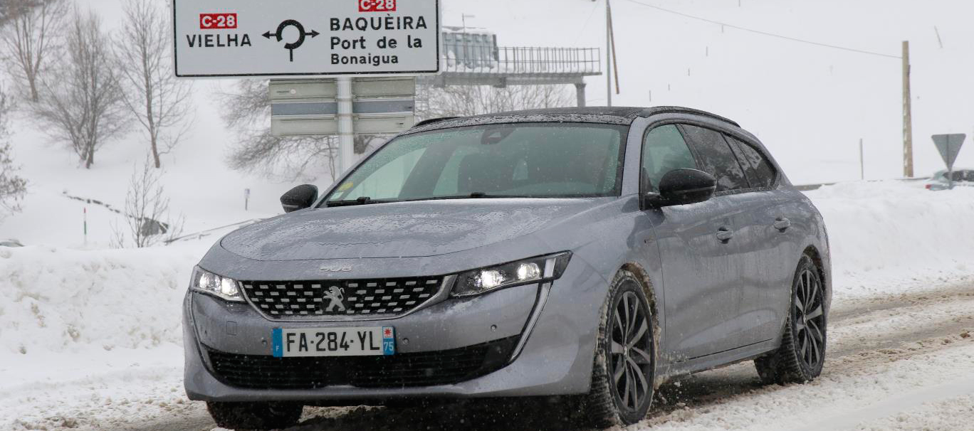 Peugeot 508 SW protagonista de la Winter Experience