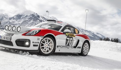 Porsche Cayman GT4 Rally, preparado para empezar