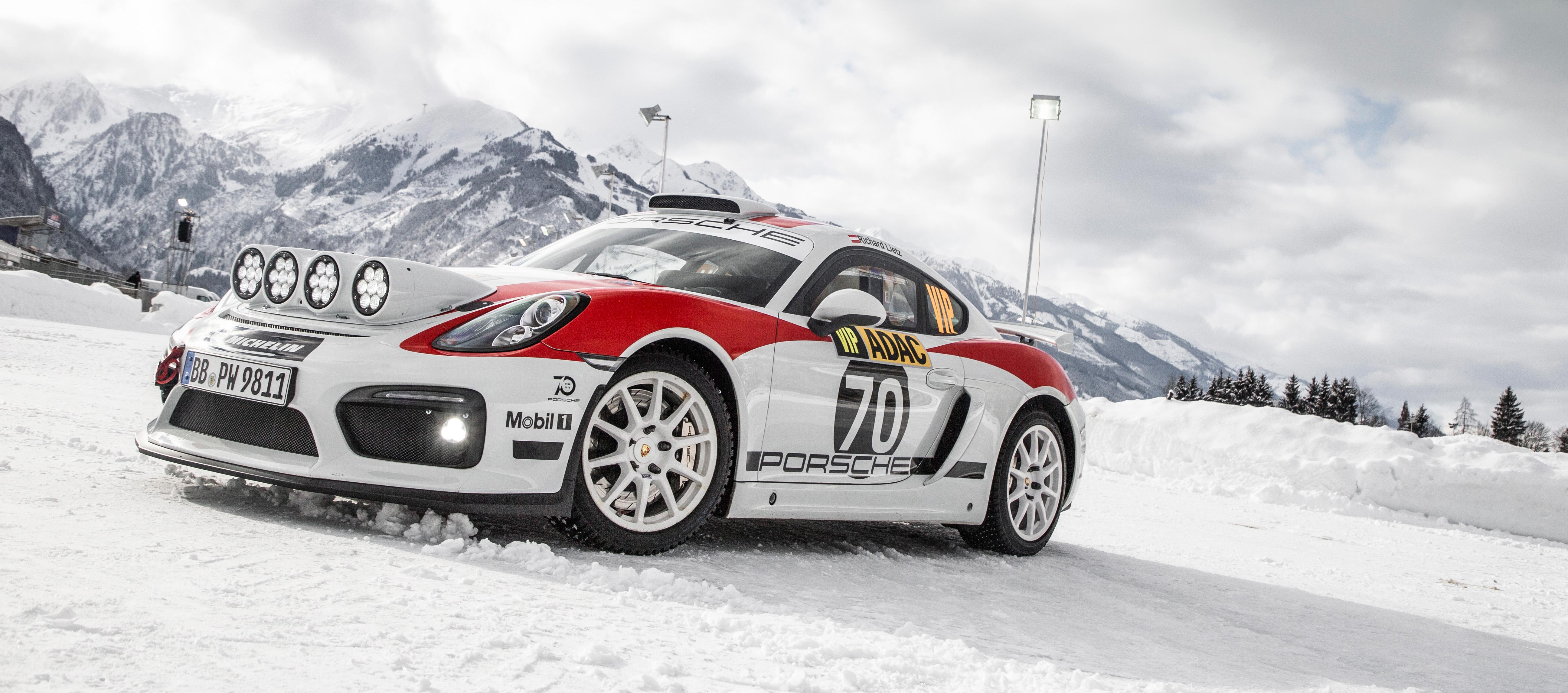 Porsche Cayman GT4 Rally, preparado para empezar