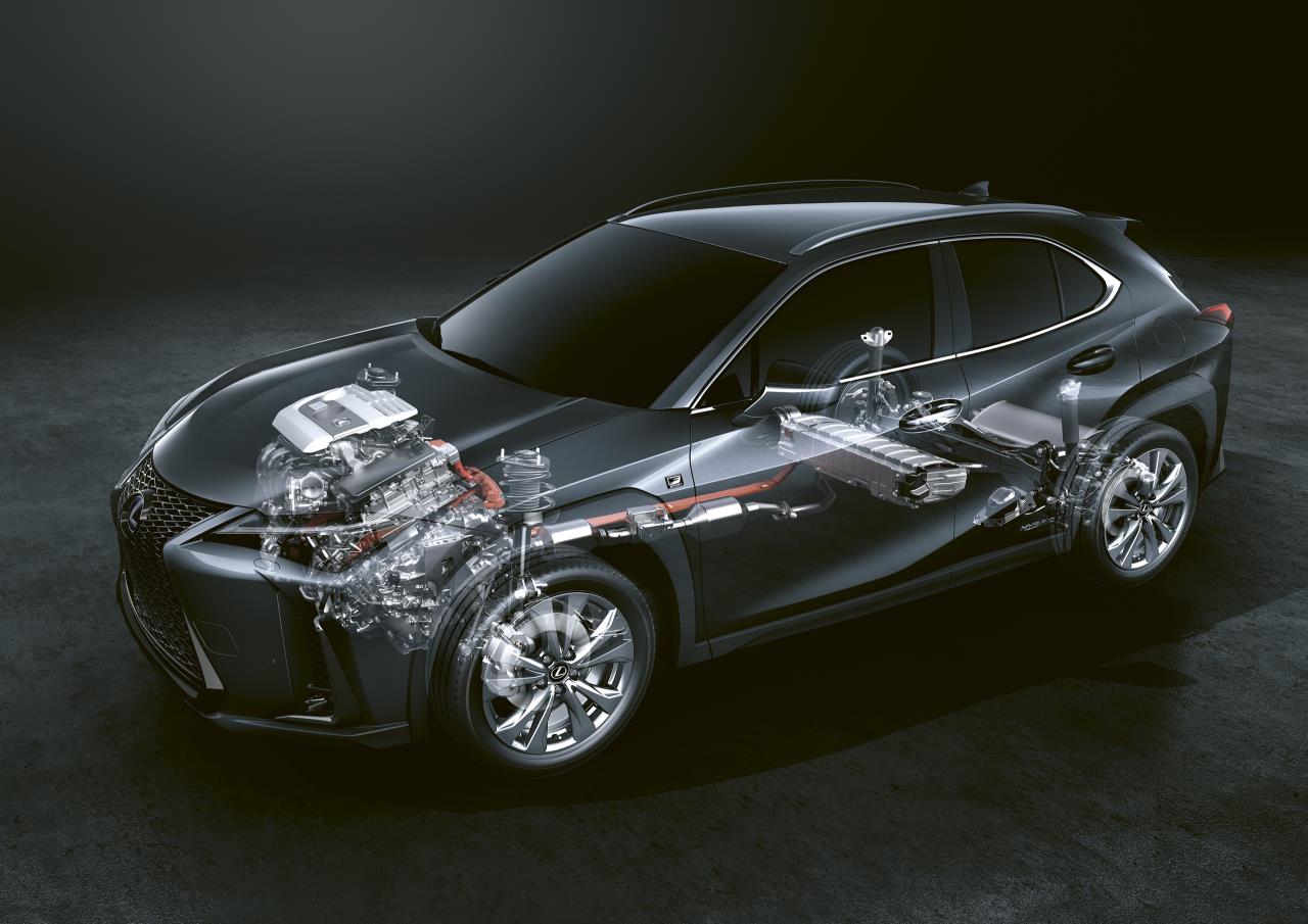 Sistema autorrecargable para el Lexus UX 250h