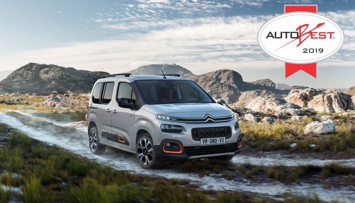 Citroën Berlingo, Premio Autobest 2019