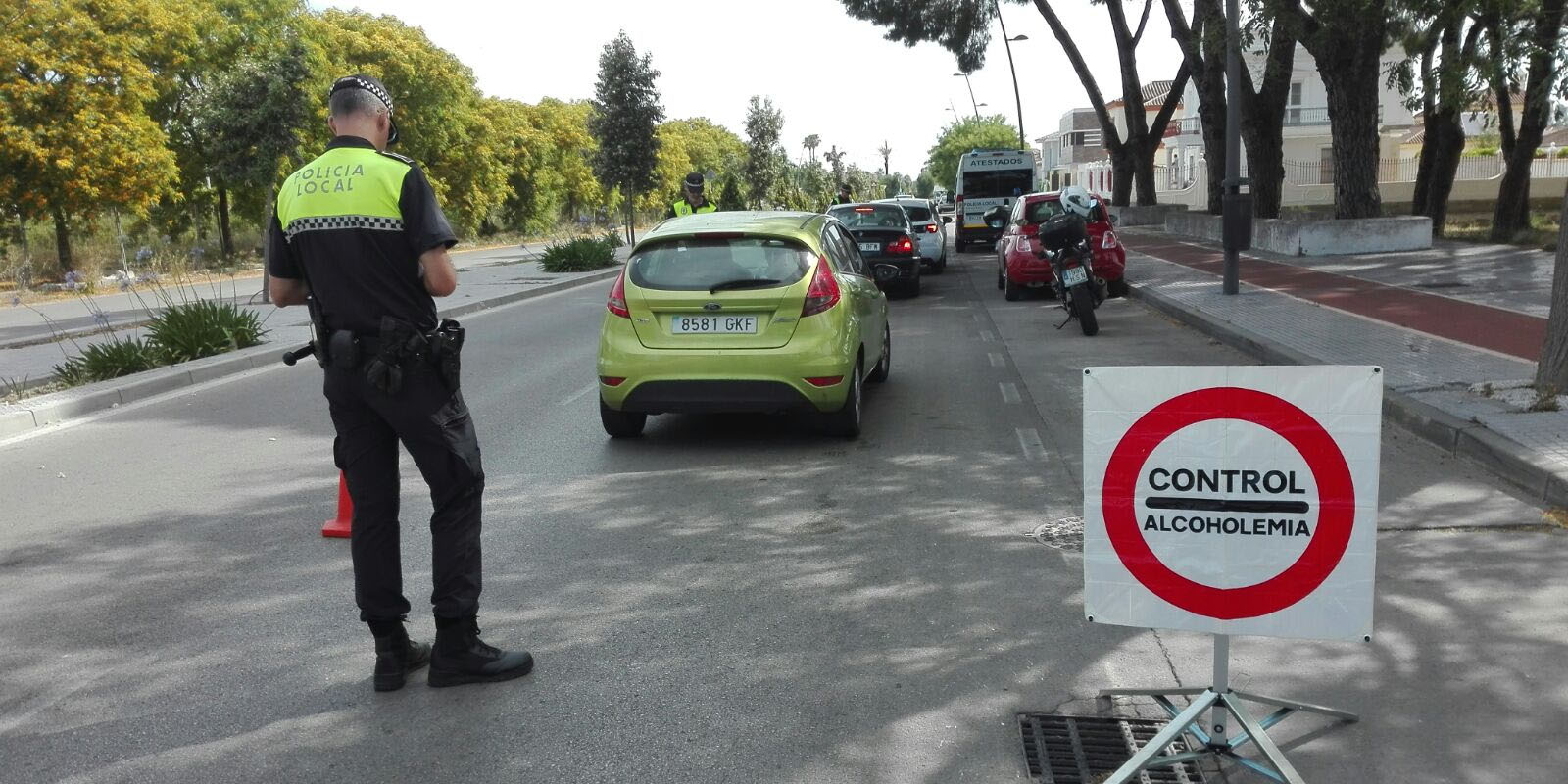 Desciende el número de conductores positivo por alcohol-drogas