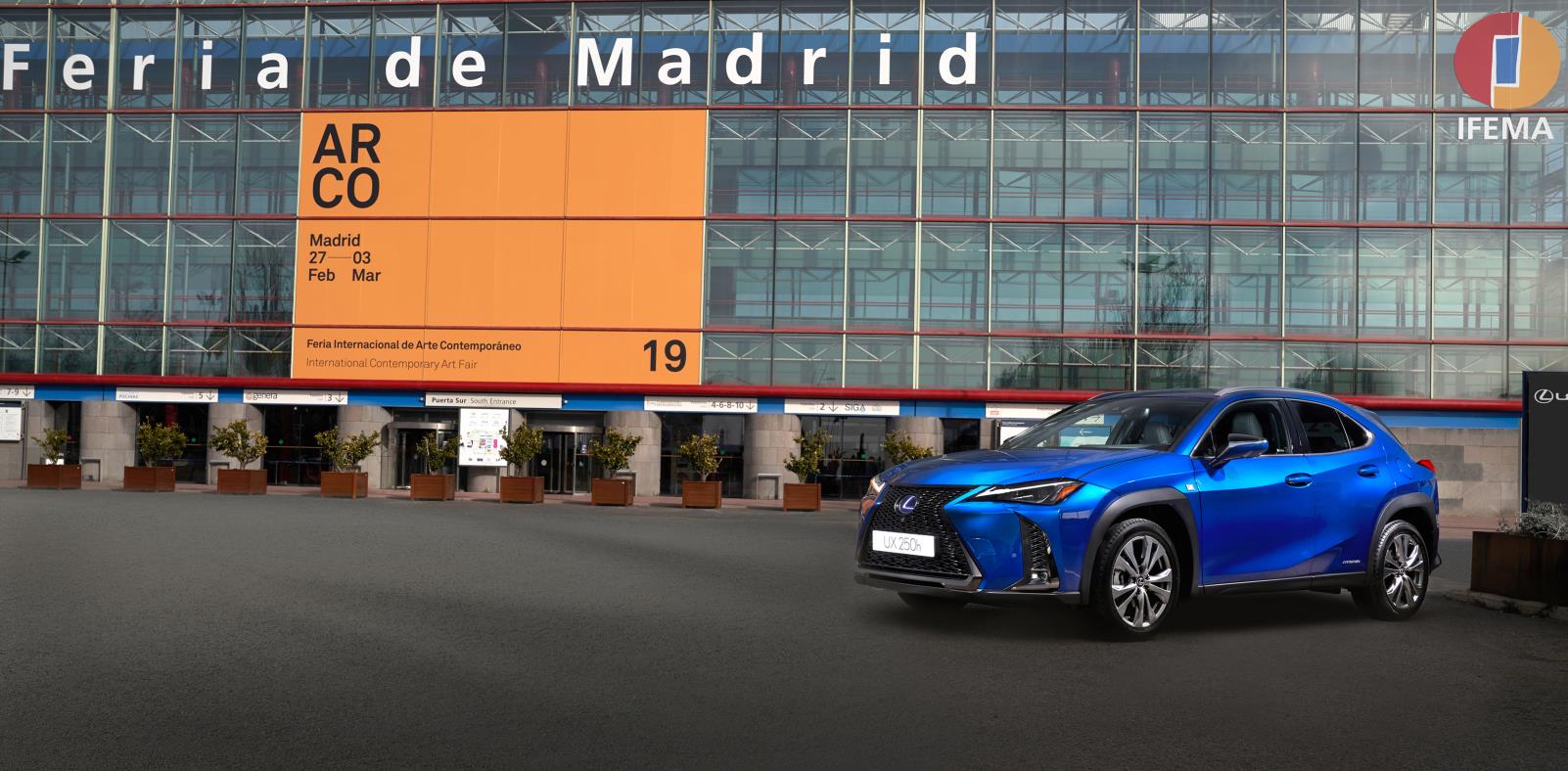 Lexus vehículo oficial de la 38ª edición de ARCOMadrid 2019