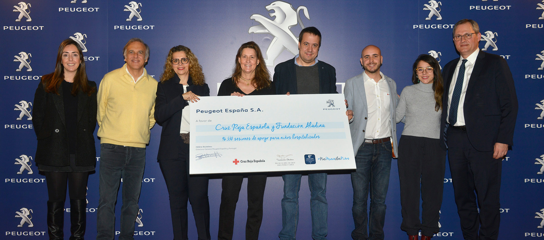 Peugeot con sus Revisiones solidarias ayuda a muchos niños