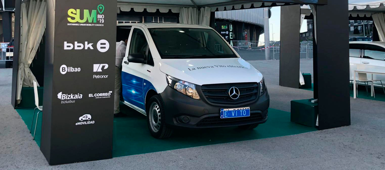 Mercedes-Benz eVito, estreno en el SUM19 de Bilbao