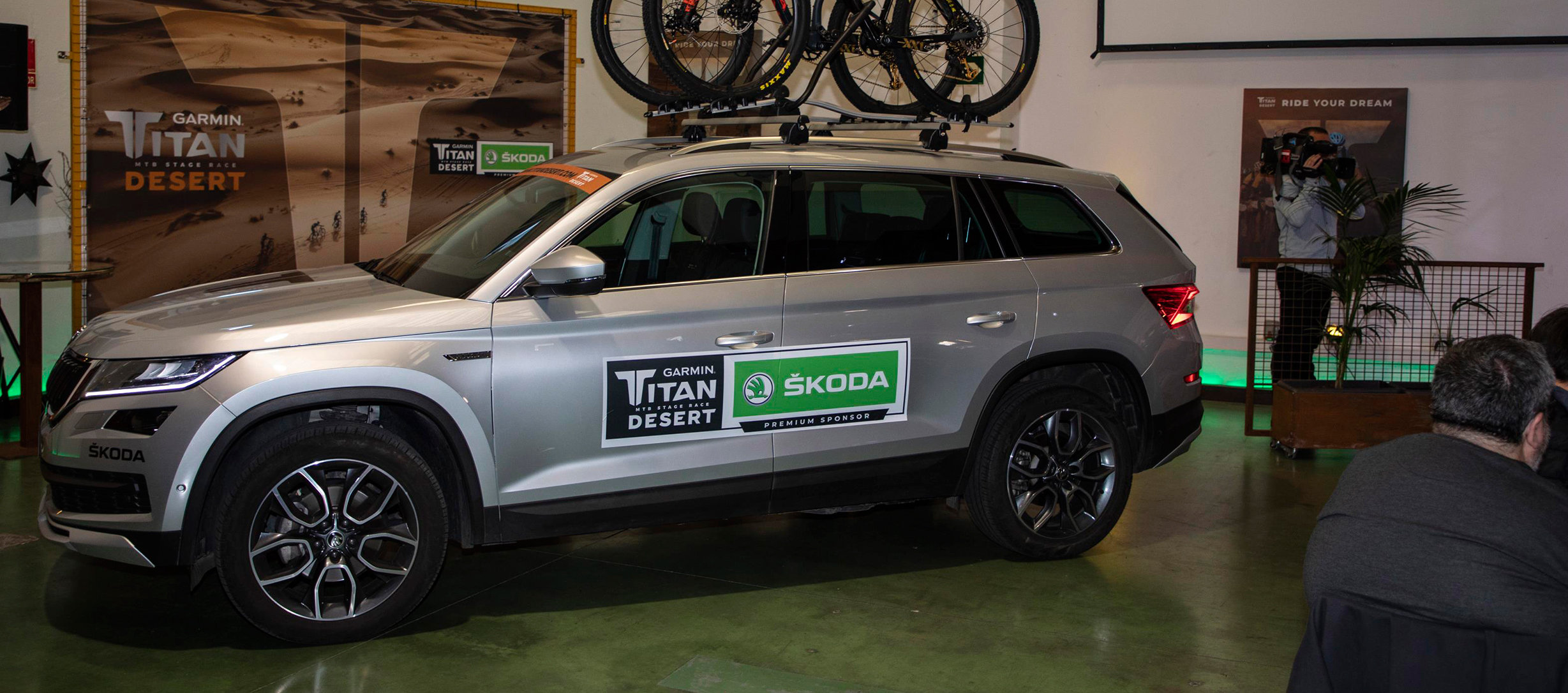 ŠKODA Premium Sponsor de la Garmin Titan Desert