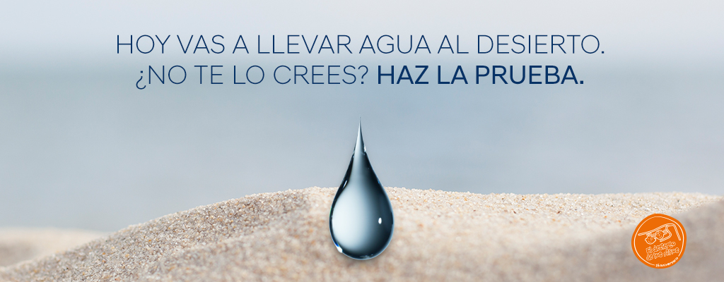 Colabora con Hyundai para llevar agua al desierto