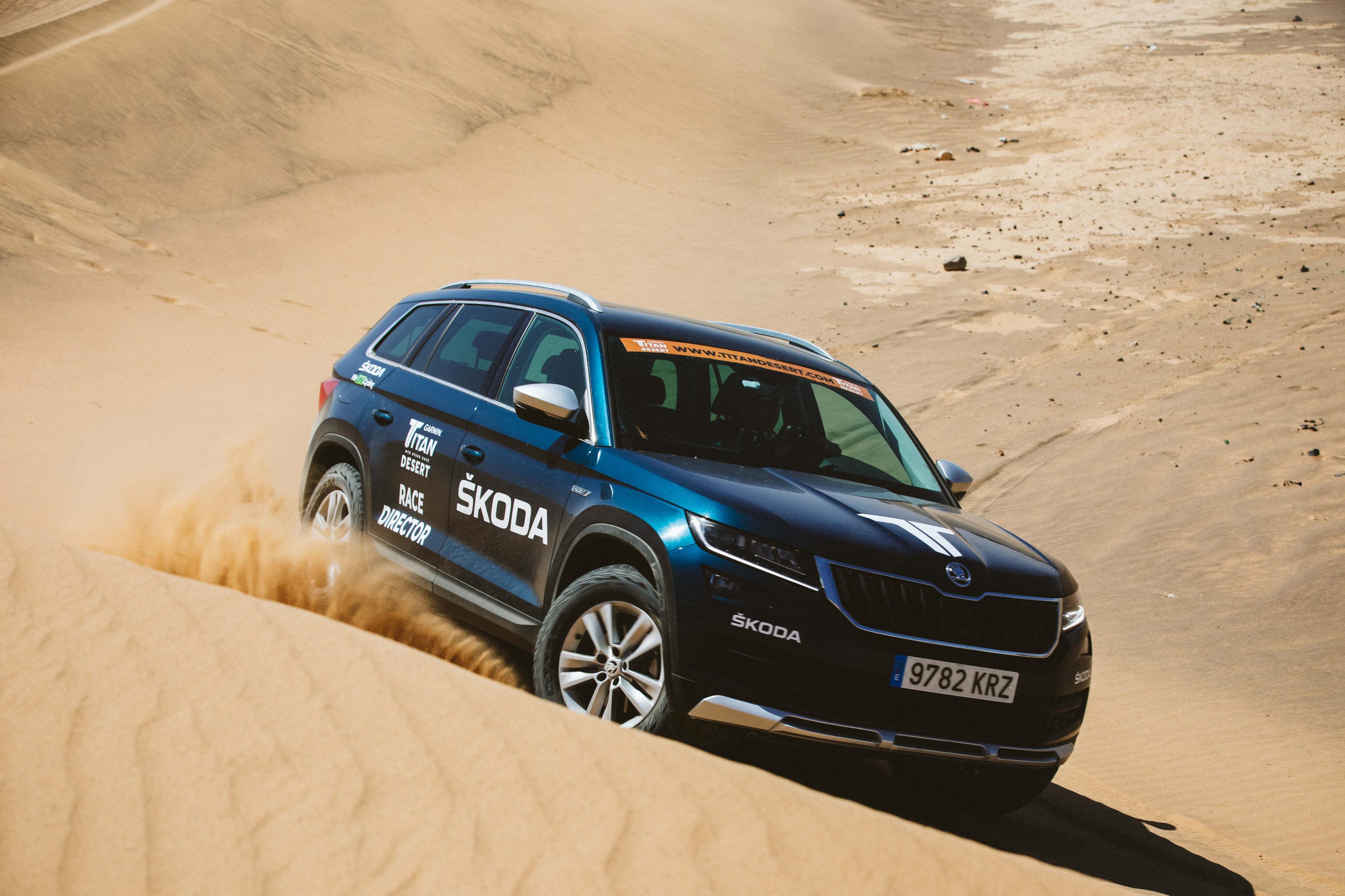 ŠKODA Premium Sponsor de la Garmin Titan Desert