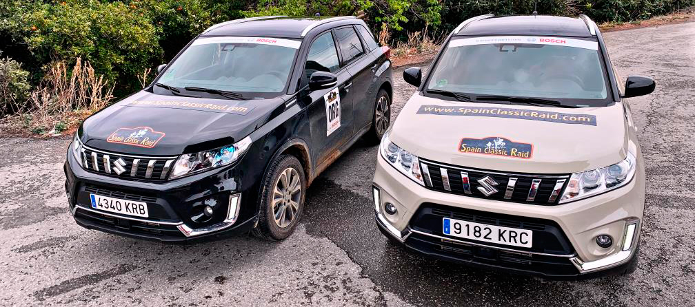 Suzuki Vitara coche oficial del Spain Classic Raid