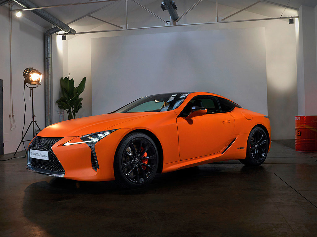 Lexus LC 500h Matte Prototype presentado en Barcelona