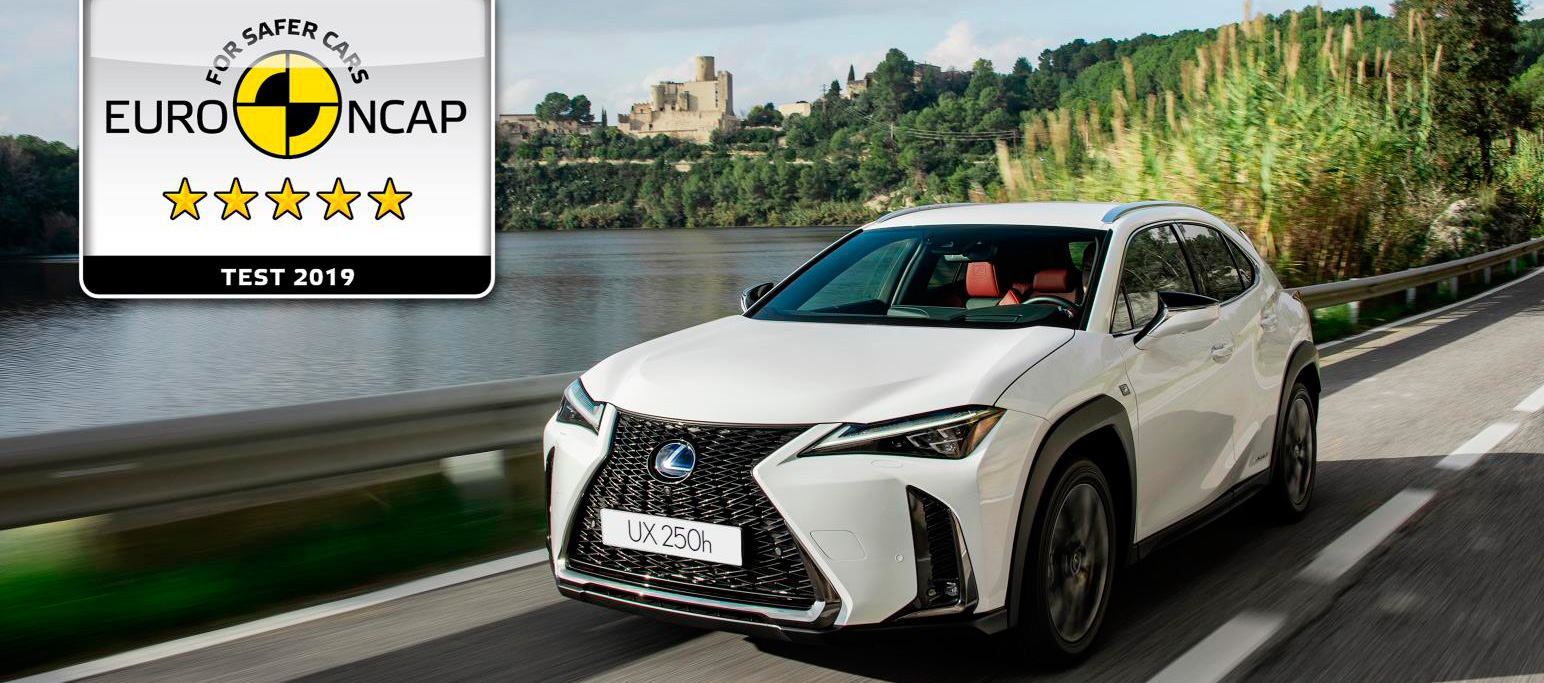 Lexus UX250h 5 estrellas euroNCAP