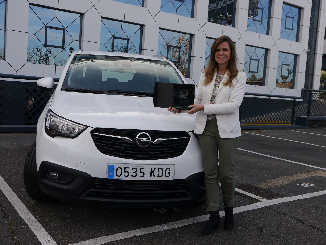 Opel Crossland X de paseo por estomesuena