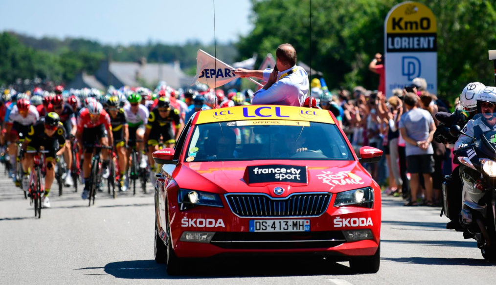 SKODA patrocinador oficial del Tour de Francia 2019