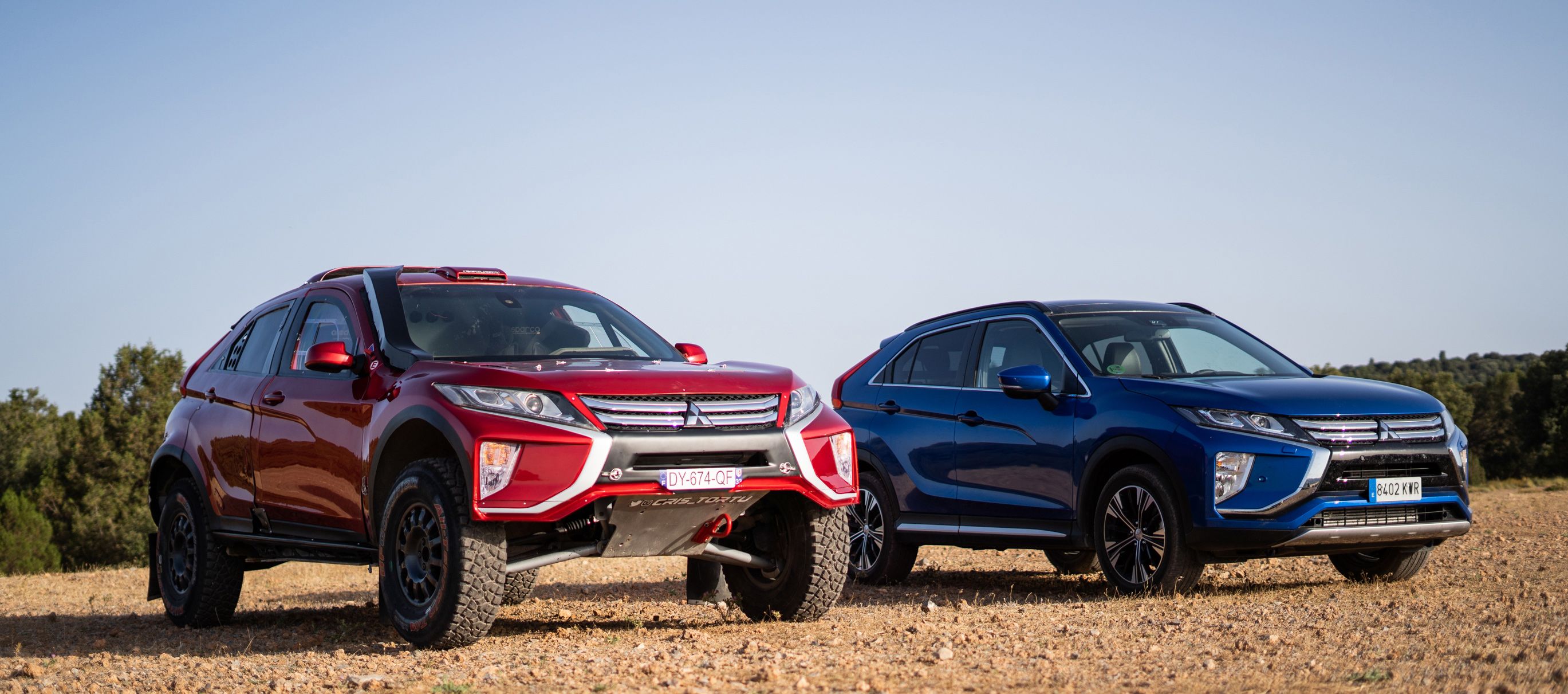 Mitsubishi Eclipse Cross Proto en la Baja Aragón