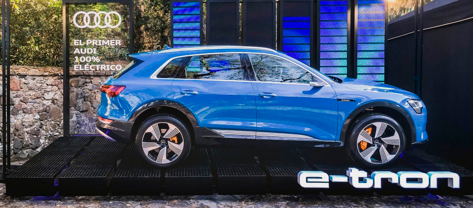 Audi muestra su modelo e-Tron en el Festival Cp Roig