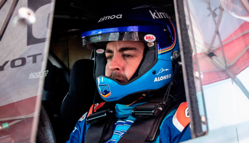 Alonso completa unos exigentes test en Namibia