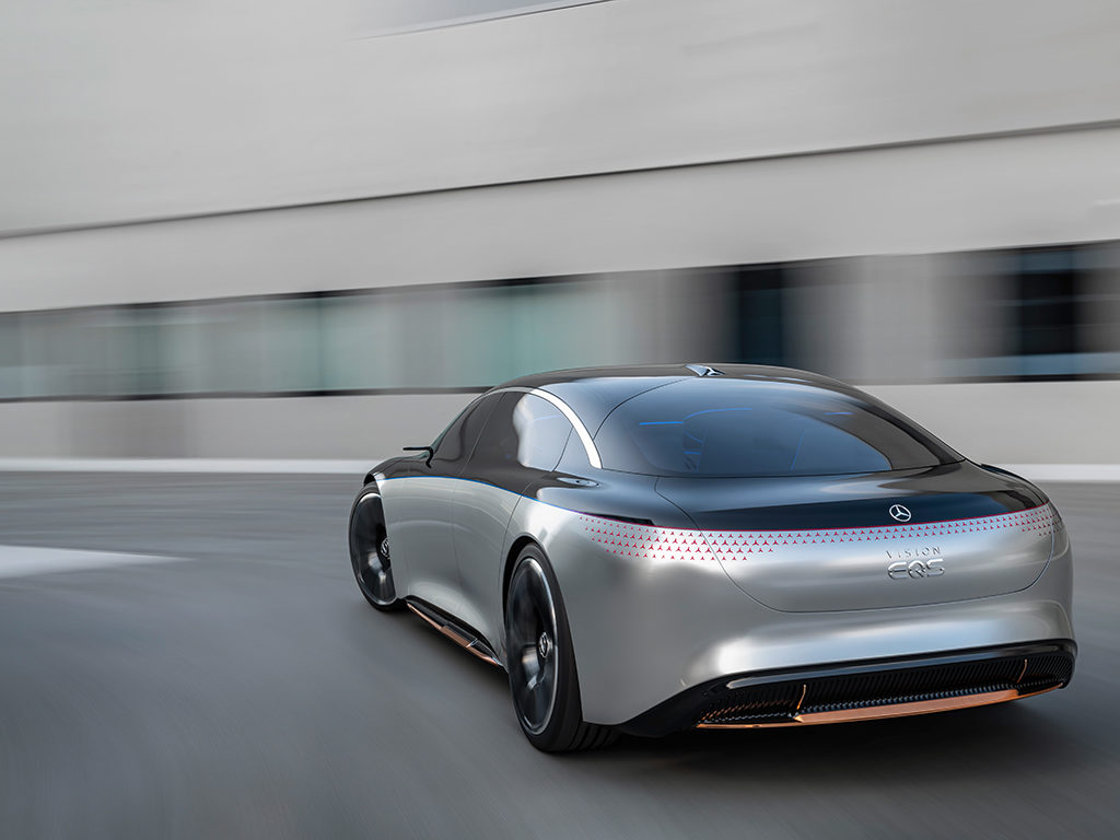 Mercedes-Benz VISION EQS, el futuro de la automoción