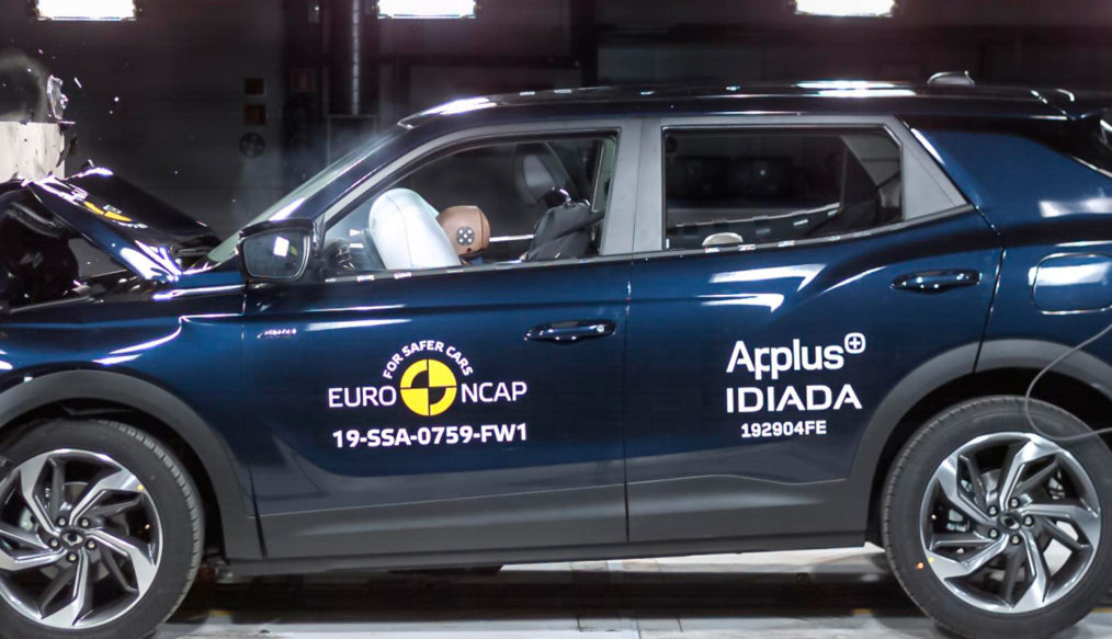 Ssangyong Korando 5 Estrellas en seguridad Euro NCAP