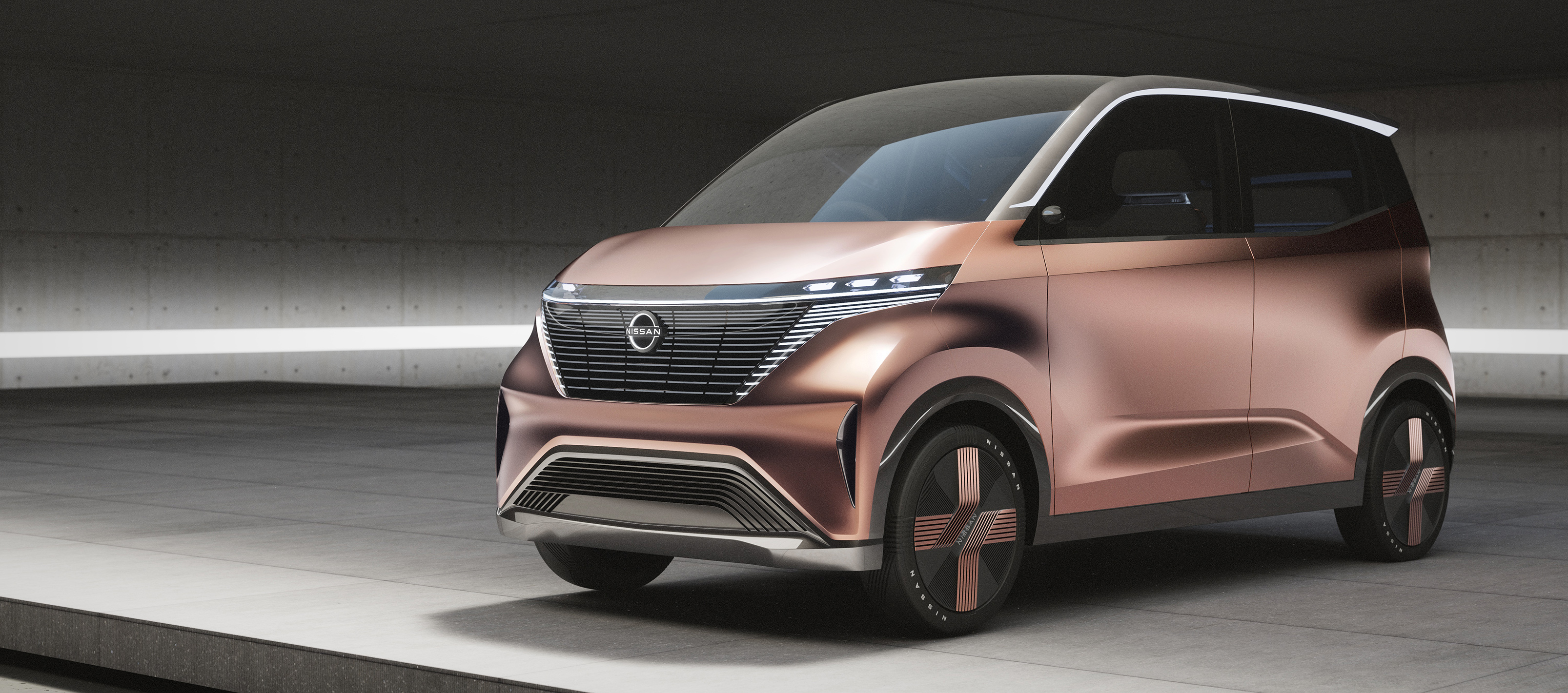 Nissan IMk el nuevo Concept Eléctrico de Nissan