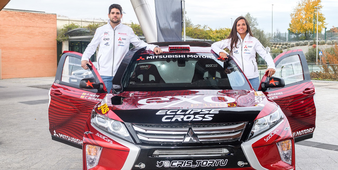 Cristina Gutiérrez prepara su mejorado Mitsubishi Eclipse Cross para el Dakar 2020