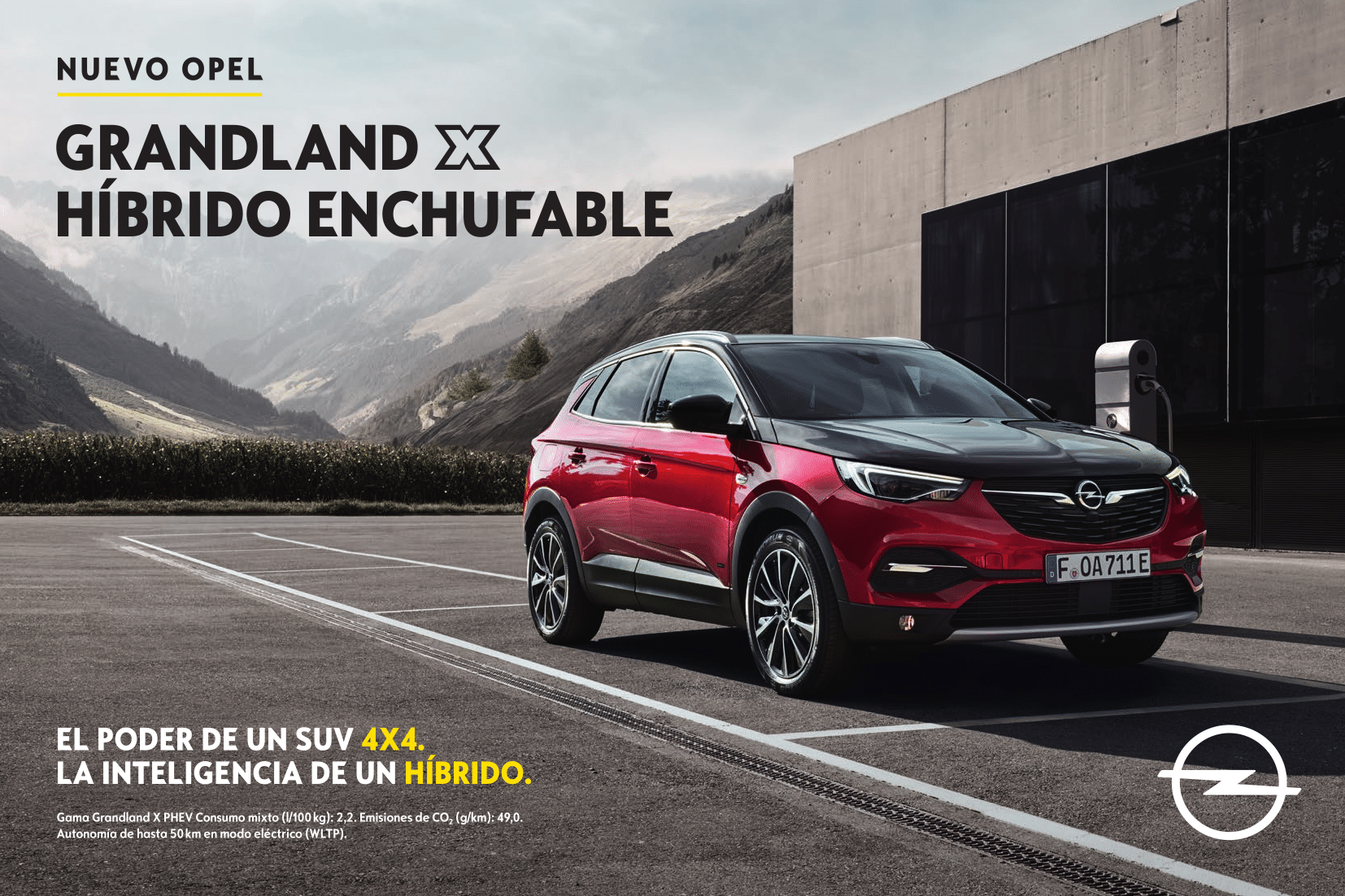 Nueva Campaña 360º del Opel GrandlandX Hybrid4
