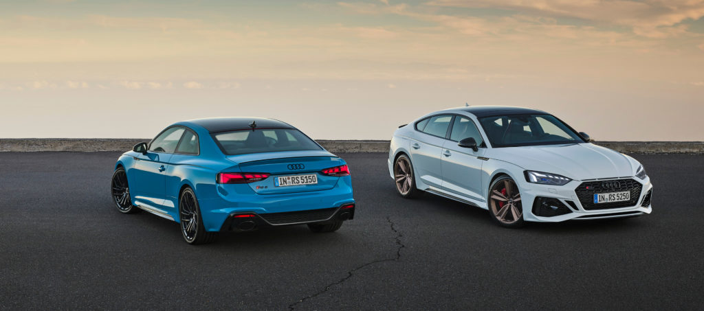 Audi presenta los renovados RS5 Coupé y Sportback