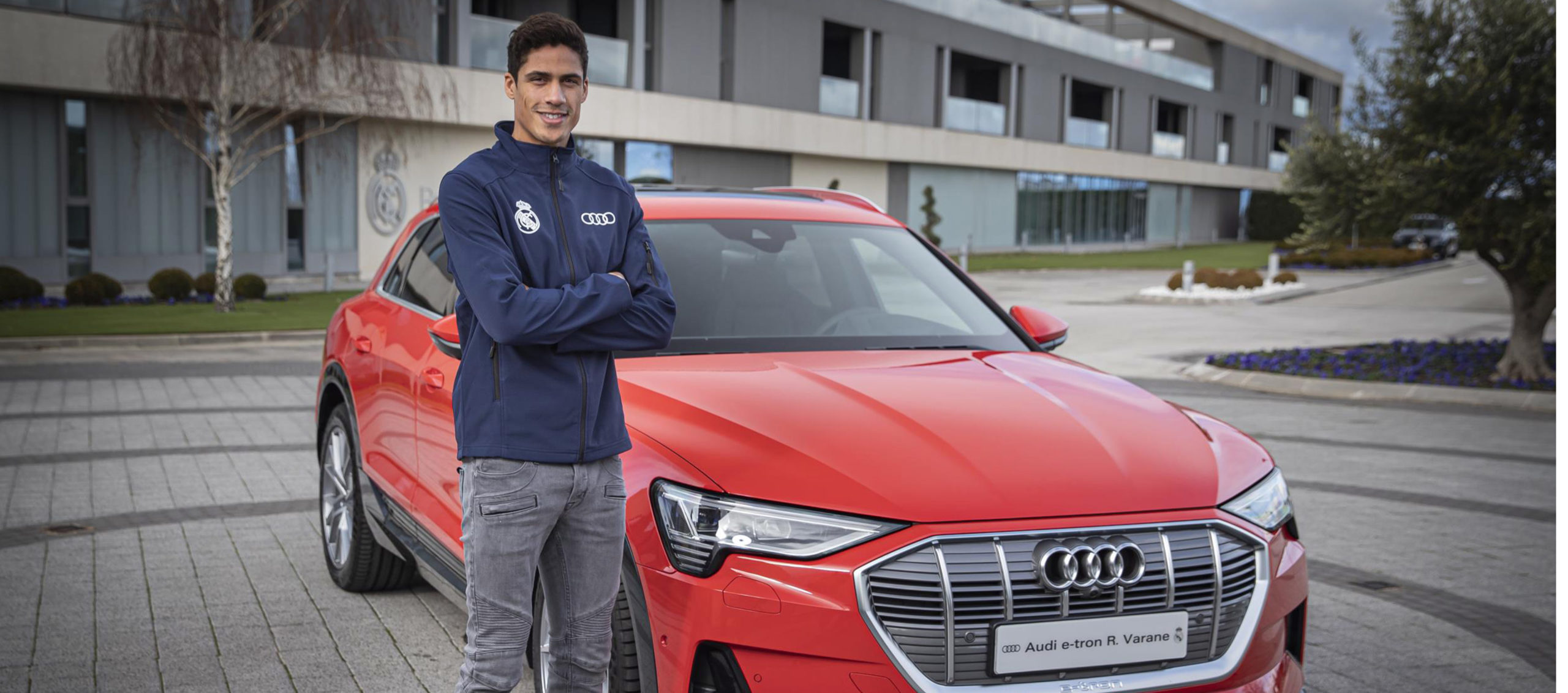 AUDI entrega sus nuevos coches a los jugadores del Real Madrid