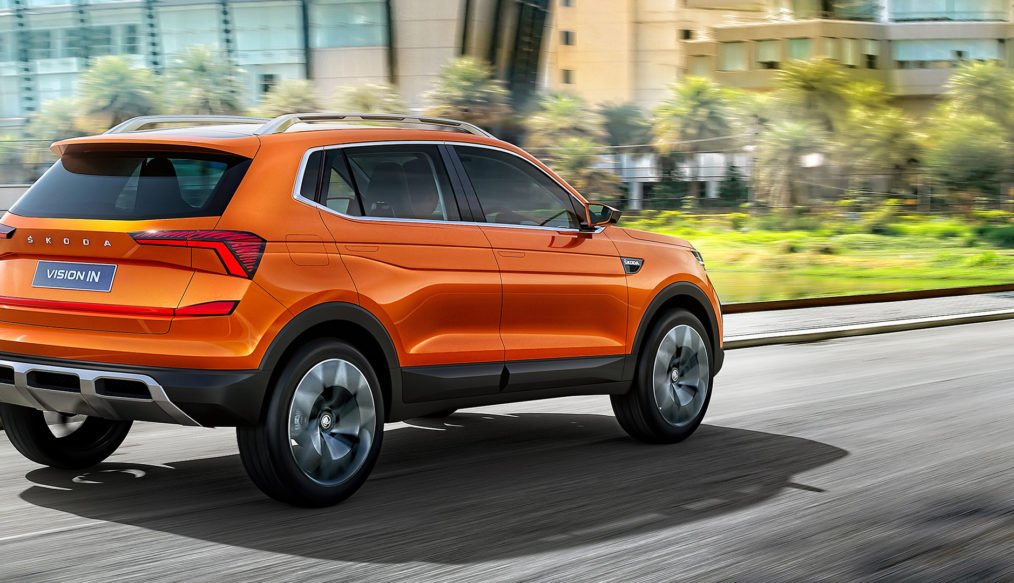 ŠKODA presenta el prototipo VISION IN en el AutoExpo 2020