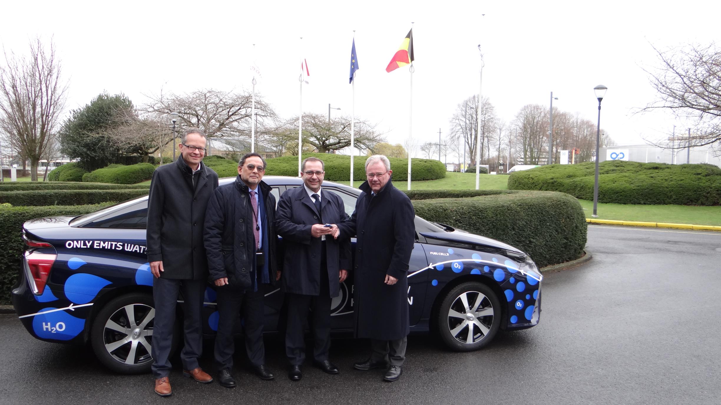 Parlamento Europeo incorpora el Toyota Mirai a su flota