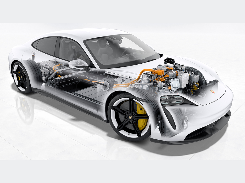 Porsche Taycan: Así es su sistema de propulsión