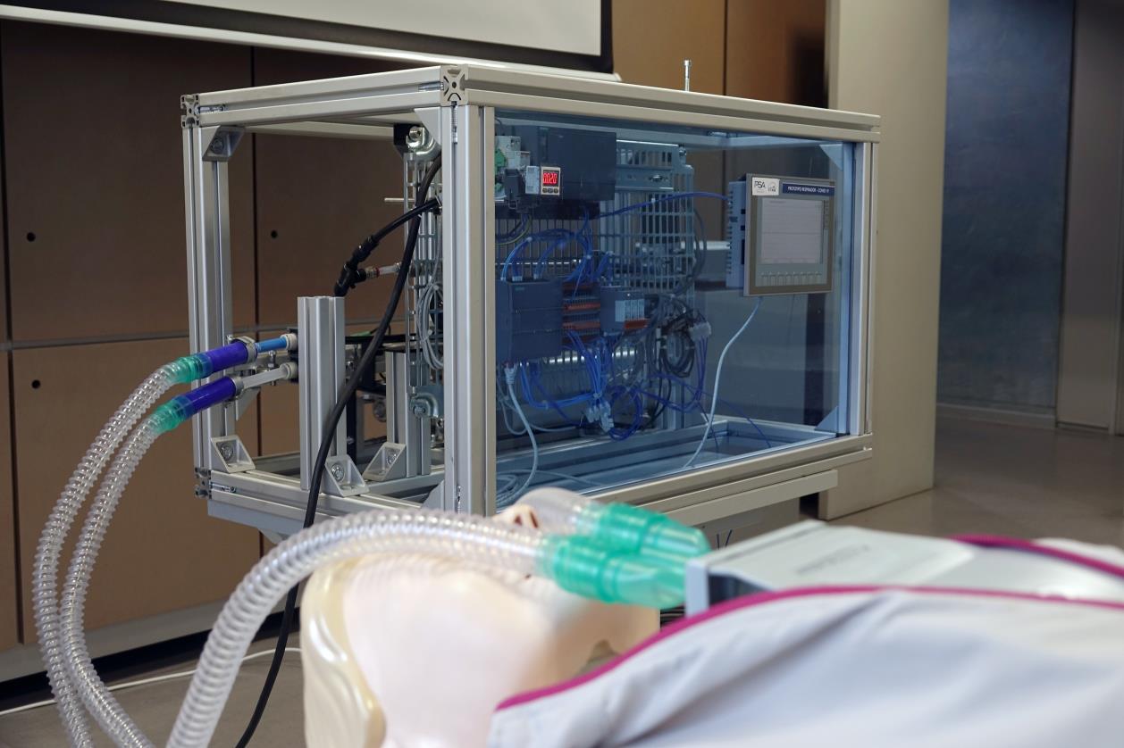 El Centro de Vigo de PSA y el CTAG colaboran con Bionix para el desarrollo de equipos de respiración