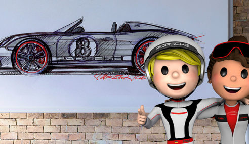 Porsche 4Kids, Porsche piensa en los más peques