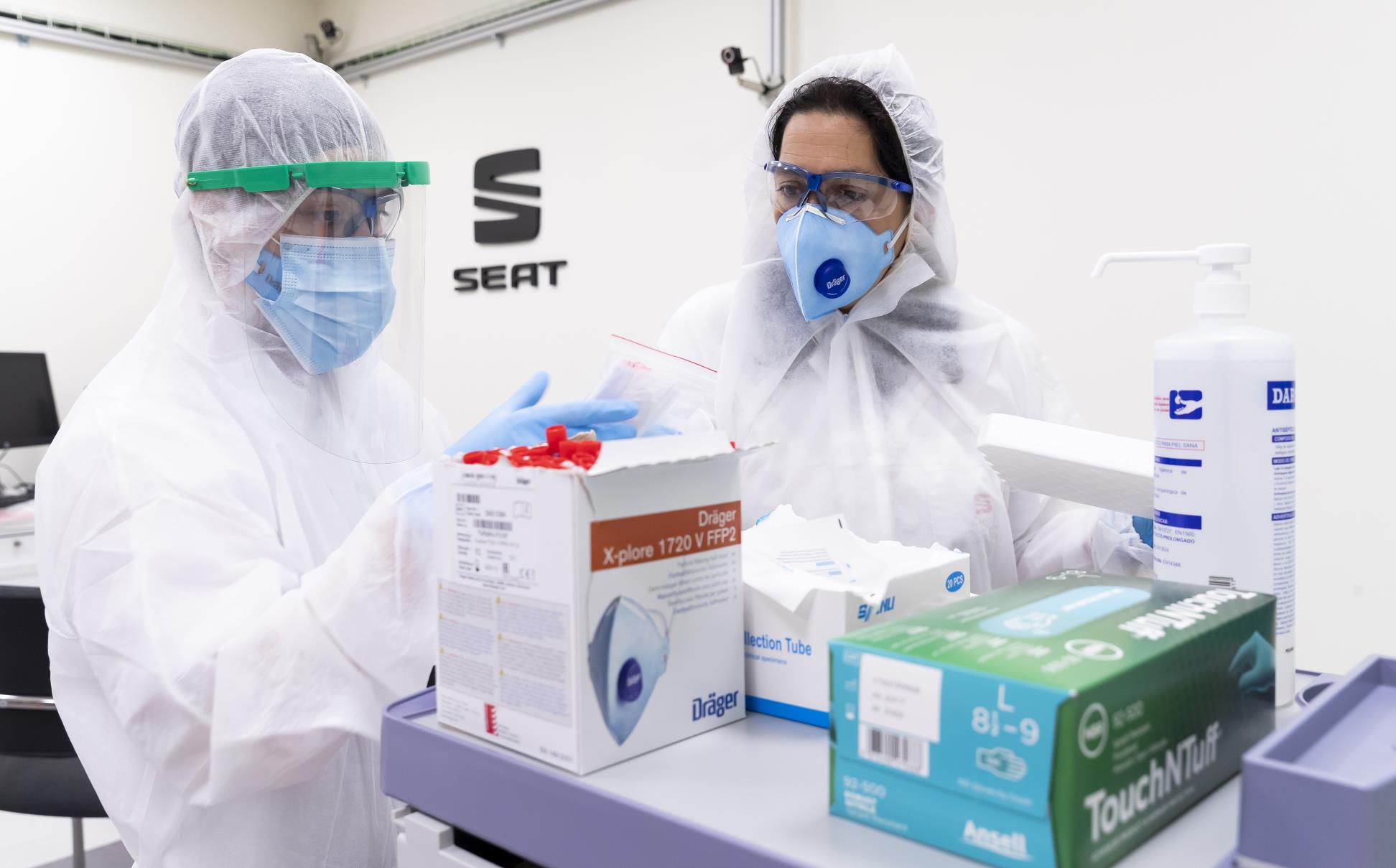 SEAT realizará test PCR a sus 15.000 empleados