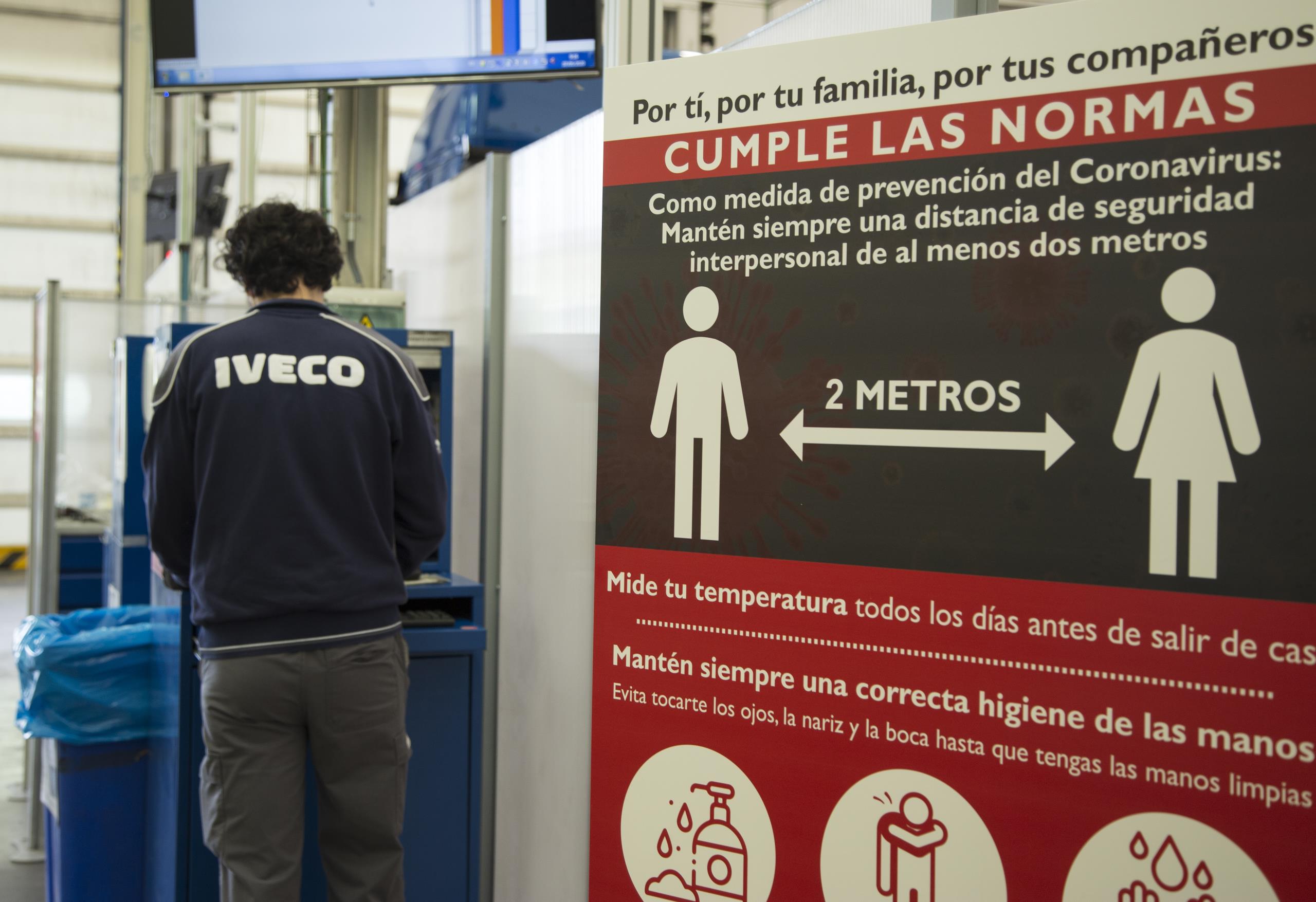 Las Fabricas de IVECO reabren la producción