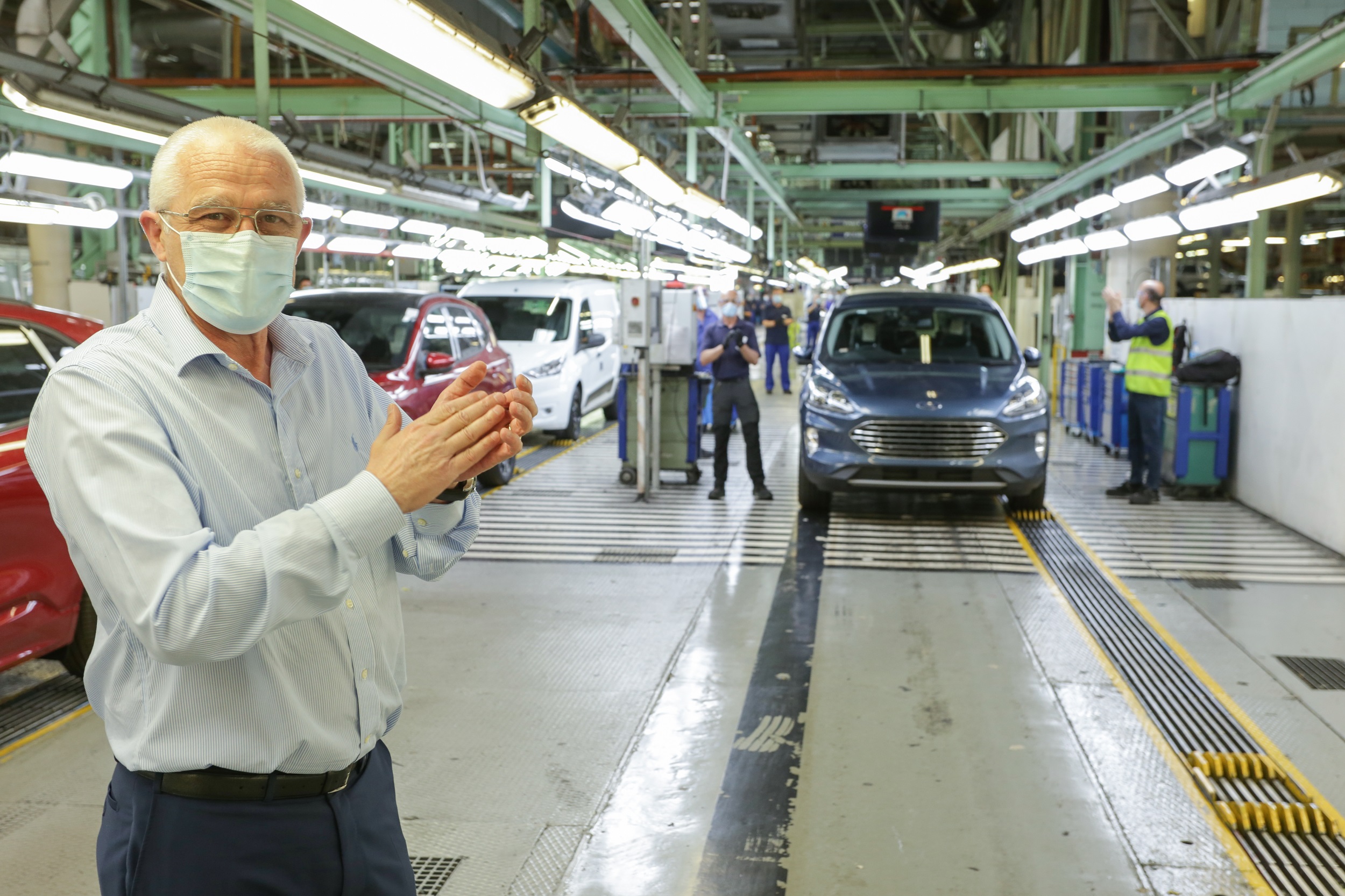 Ford reinicia la producción en Almussafes