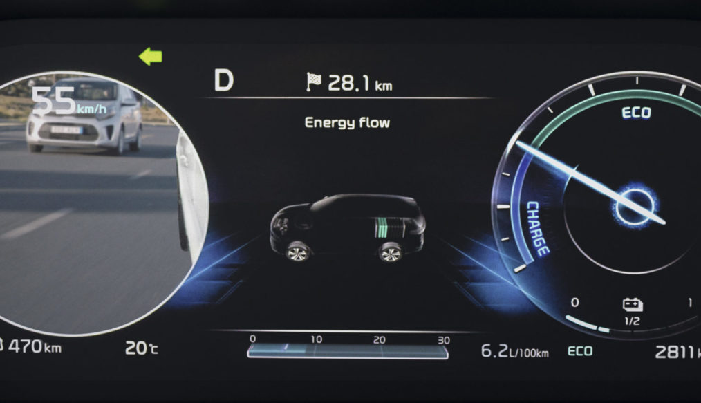 KIA Sorento, elimina los puntos ciegos con su pantalla digital