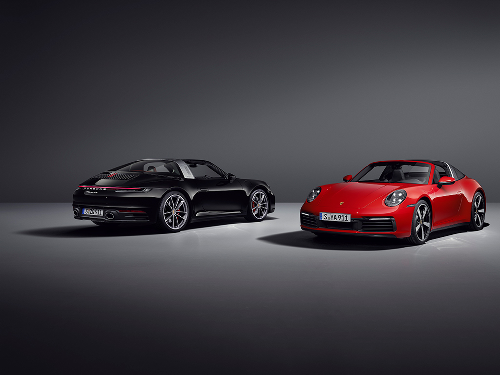 Porsche 911 Targa, diseño puro y elegante