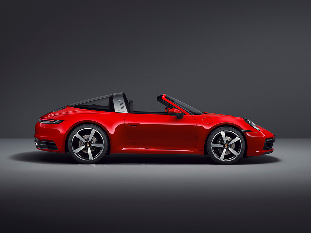 Porsche 911 Targa, diseño puro y elegante