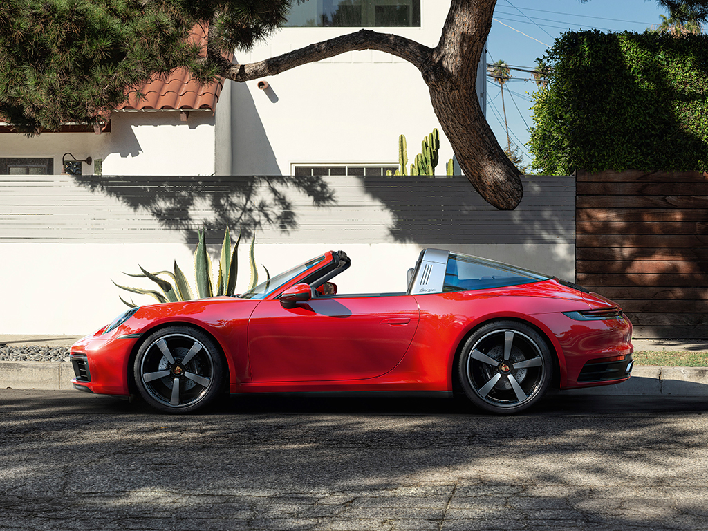 Porsche 911 Targa, diseño puro y elegante