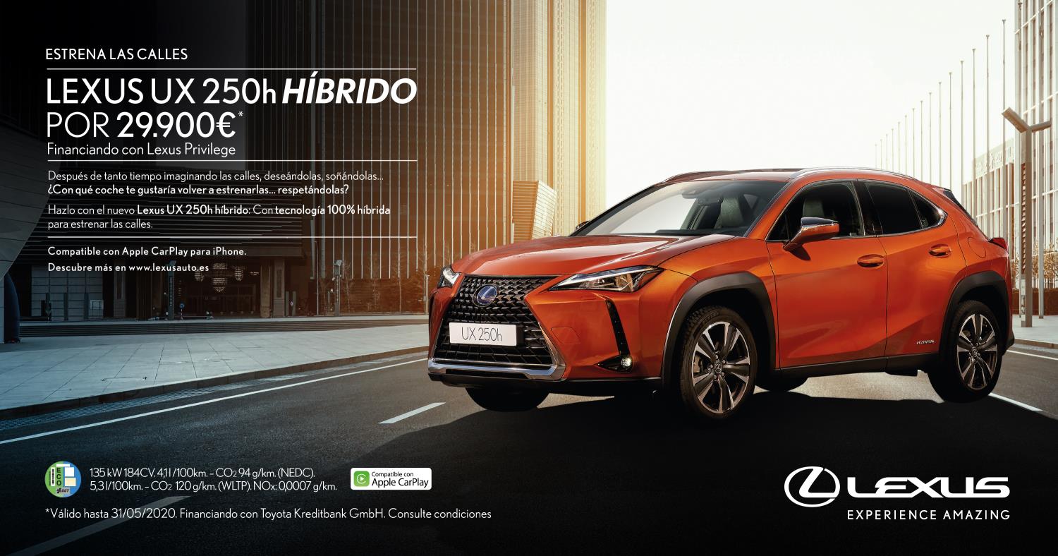 Estrena las calles, la campaña de vuelta de Lexus