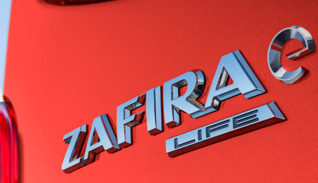 Opel Zafira-e Life, 100% eléctrica