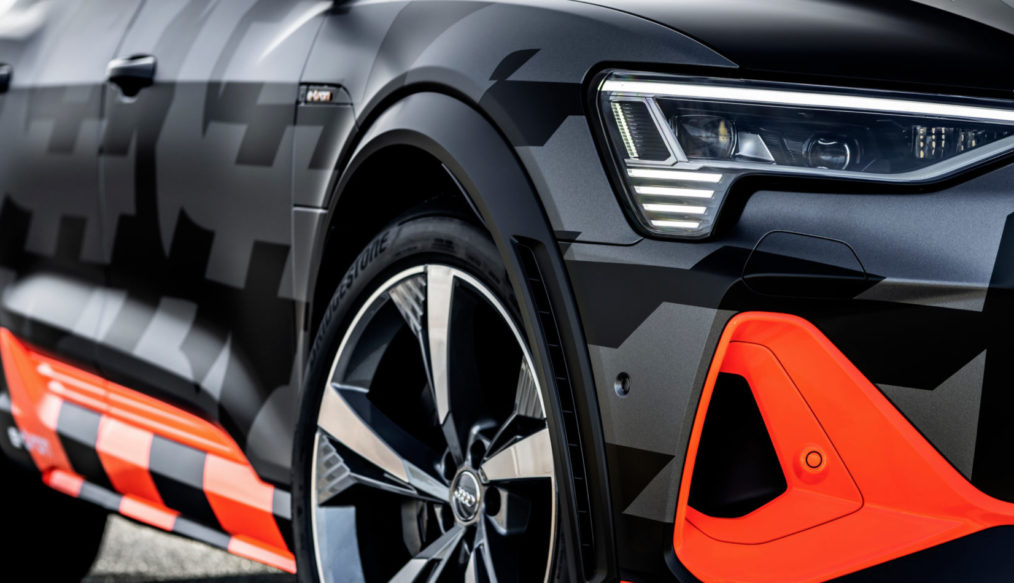 Innovador concepto aerodinámico para las versiones S de los AUDI e-Tron