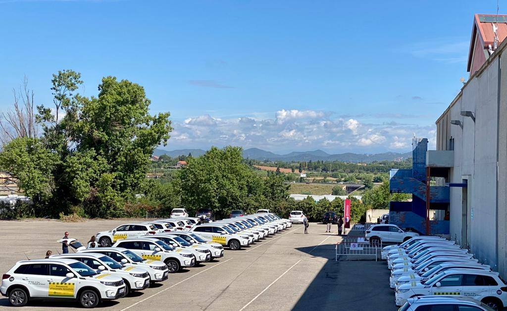 Suzuki Ibérica entrega 114 vehículos para la prevención de incendios